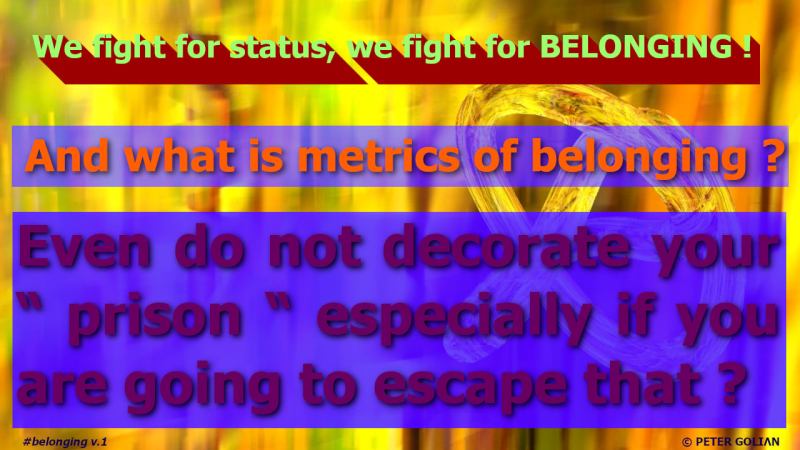 Fight, status, belonging, decorate, prison, escape